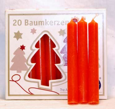 Orange Chime Candle Pack