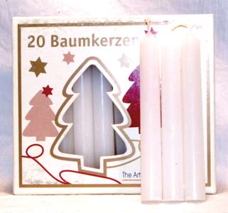 White Chime Candle Pack